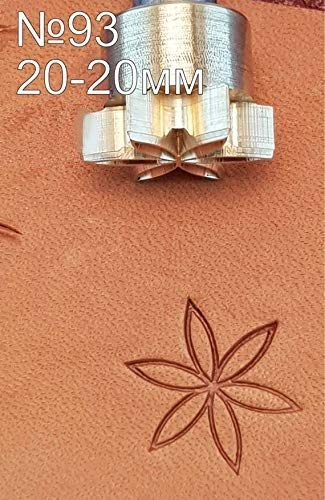 Leather Working Tools Carving Punches Stamp Craft Saddle Brass #93