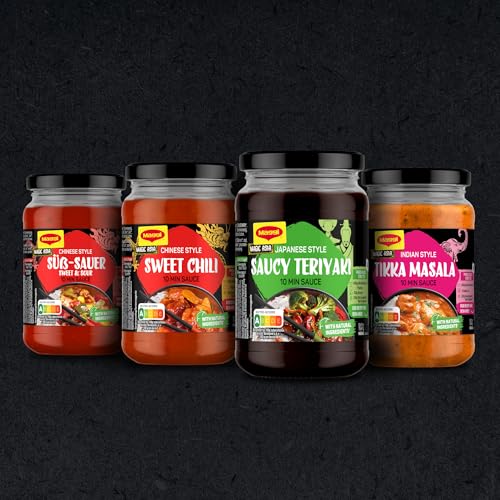 MAGGI Magic Asia Japanese Style Saucy Teriyaki 10 Min Sauce, fertige Teriyakisauce dickflüssig mit natürlichen Zutaten, 6er Pack (6 x 355g)