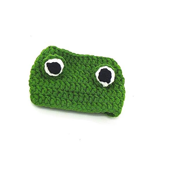 Yuyww adorable pet funny hat cartoon frog shape pet cap weaving puppy cat hat pet grooming supplies for everyday decoration christmas halloween decoration use 1pcs - image 6