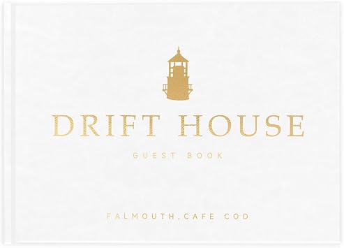 Personalized Guest Book for Vacation Home - Visitor Guest Book for Short Term Rentals, Vacation Rental, Beach House, Host Essentials, Custom Hardcover Welcome Log with Text -120 Pages