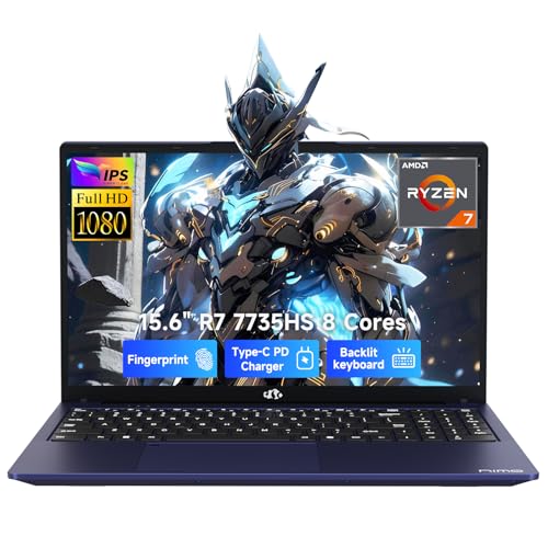 NIMO Light Gaming Laptop, 15.6' FHD IPS Display, AMD R7...