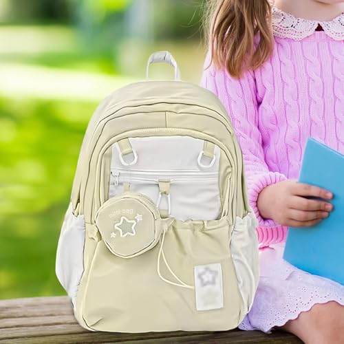Mochila ergonómica multibolsillos para portátil y libros de texto 5