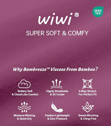 Image of WiWi Viscose from Bamboo Women's Pajamas Set Super Soft Button Down Top and Pants Sleepwear Cooling Pjs S-3X