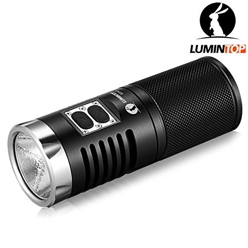 LUMINTOP SD4A XP-L AA Torcia Led 920 Lumen 8 Modes...