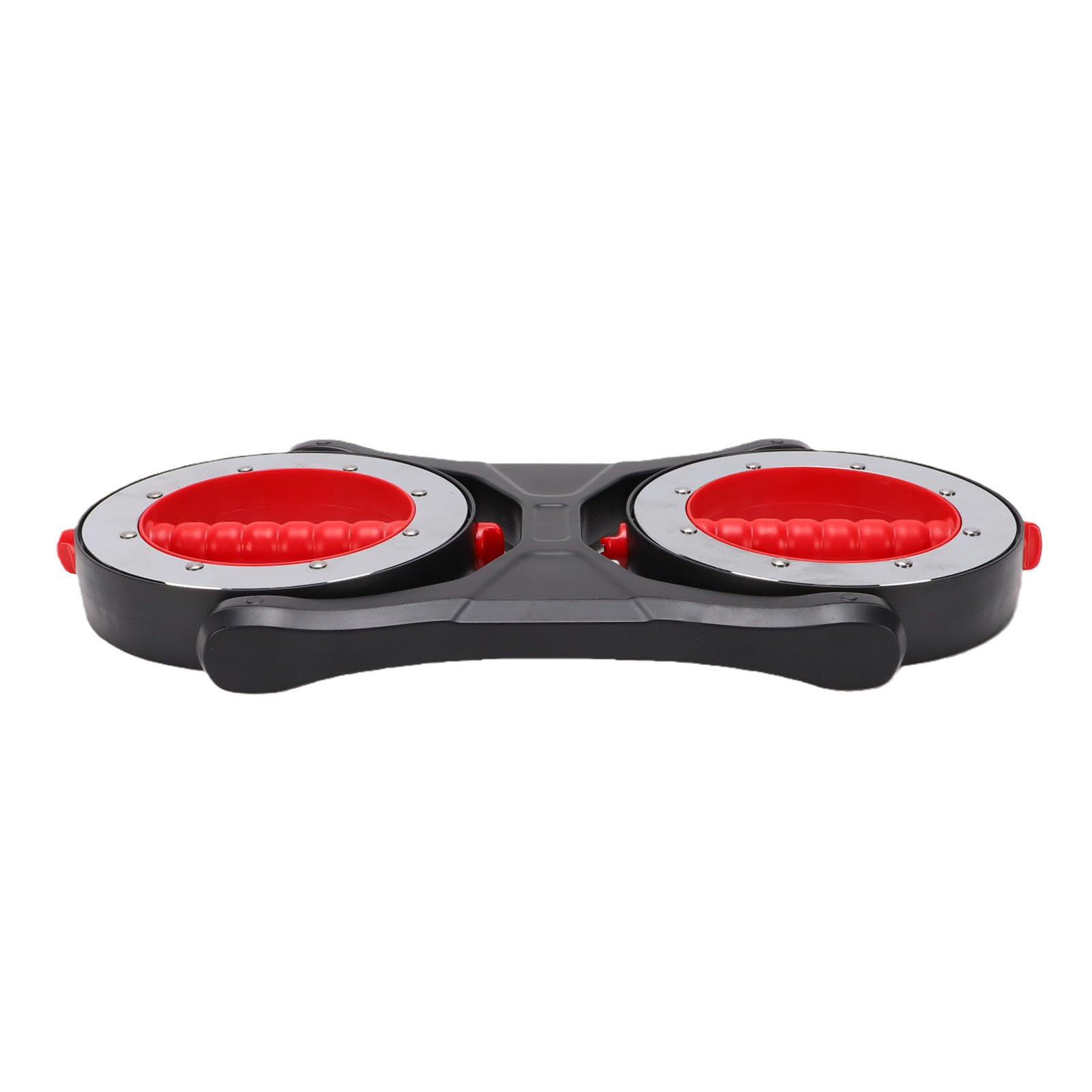 Karlak Verstellbarer, Drehbarer Unterarmtrainer mit Sanfter 360°-Drehung für Oberkörpertraining, Ergonomischer, Rutschfester Griff, Metallkonstruktion, 1 Einheit