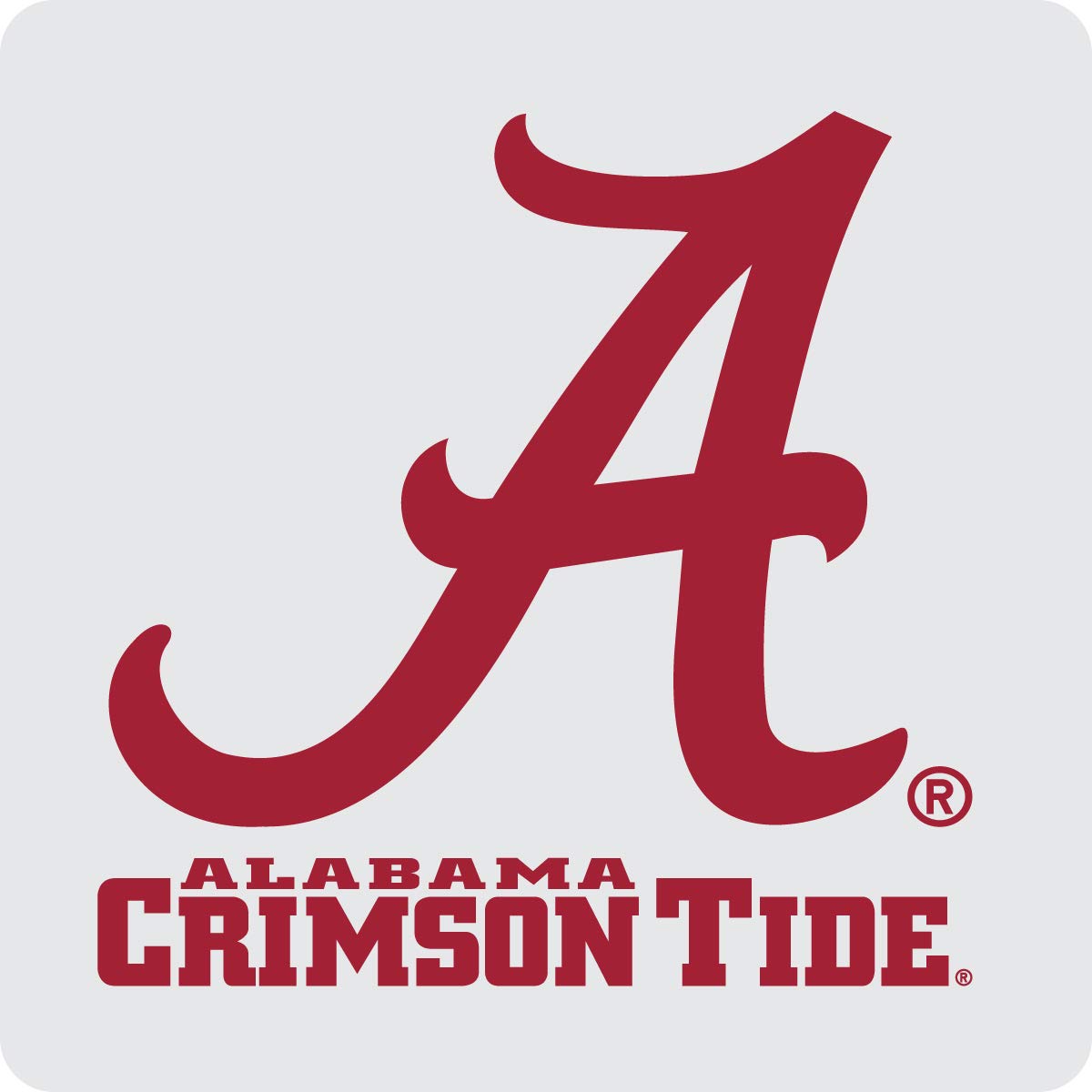 Alabama Crimson Tide Acrylic Coaster 4-Pack Officially Licensed Collegiate Product