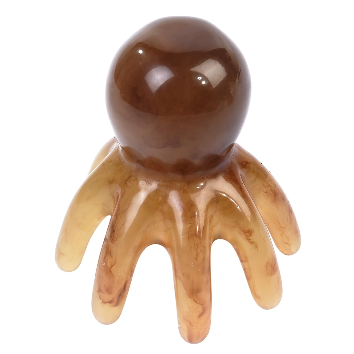 Sarini Peine de Masaje portátil de Ocho Dientes, Herramientas de Masaje de Cabeza, Peine de Masaje para raspar el Cuero cabelludo, Herramientas de Masaje de Cabeza de Mano