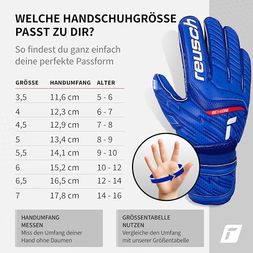 Reusch Torwarthandschuhe Kinder | starker Grip & ergonomische Passform – Ansicht 3