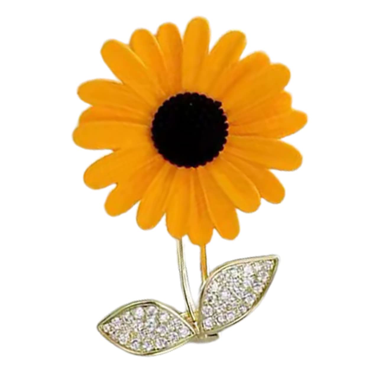 PRETYZOOM 5stücke Sonnenblumen-brosche Für Damen Elegante Anstecknadel Für Formelle Anlässe Hochzeit Partys Mit Hochwertiger Verarbeitung Zur Dekoration Von Kleidung Schals Und Stolen