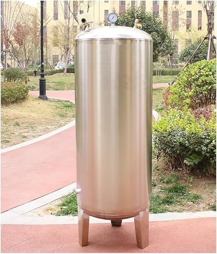 KGBNYSS Tanque de presión de pozo Contenedor Agua 60 100 160 200 250 300 litros Vejiga vertical de almacenamiento de agua a presión con kit de montaje, Tanque de presión de agua...