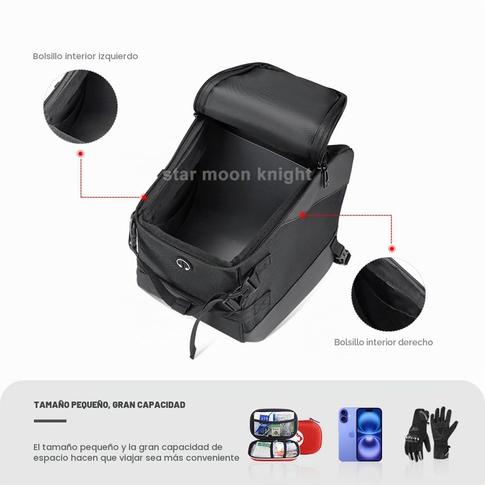 Forza750 XADV750 - Mochila para depósito de combustible Honda NSS 750 X-ADV 750 Roller Tunnel Consola Paquete de almacenamiento (logotipo X-ADV)