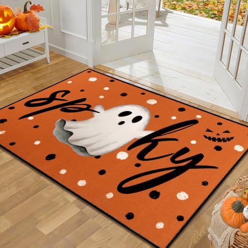 Pauwer Halloween Door Mat Indoor Entrance 32