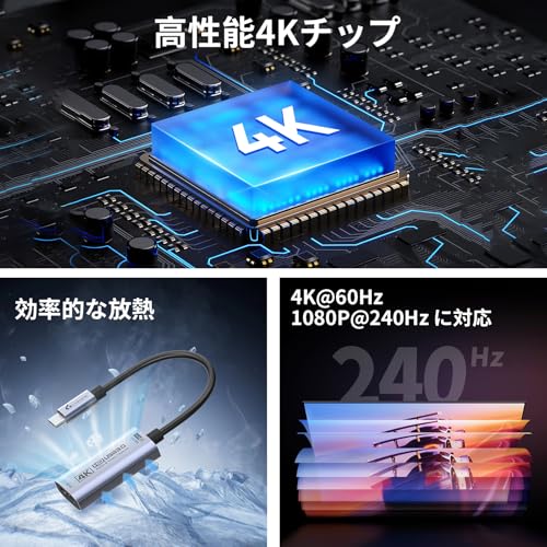 Guermok Guermok 4K60FPS ビデオキャプチャカード の商品画像 7