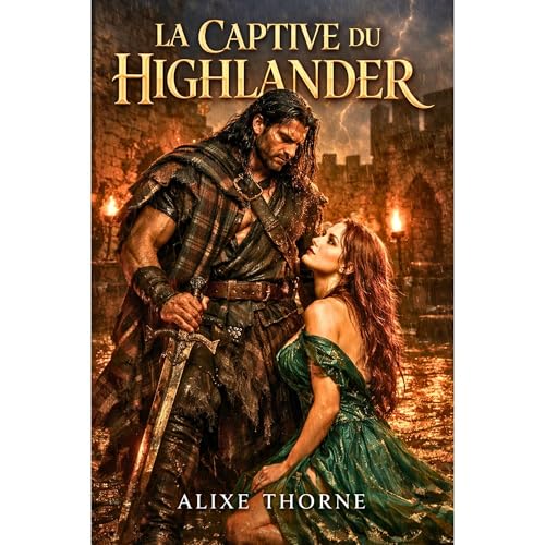 LA CAPTIVE DU HIGHLANDER Audiobook By ALIXE THORNE cover art