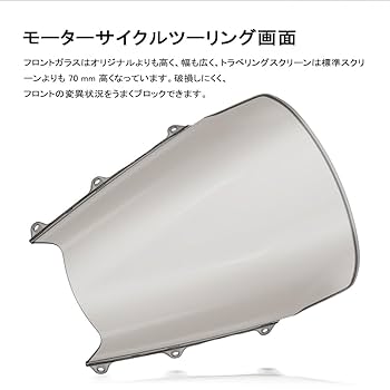 Amazon | FOR 2024 2025 gsx-8r GSX8R ツーリングスクリーン GSX
