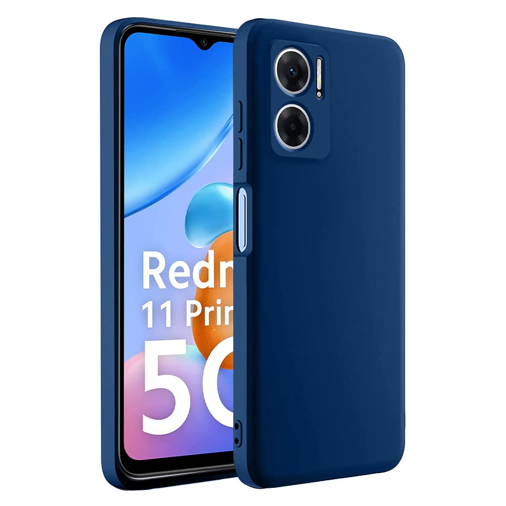 Winble Back Case Cover for Redmi 11 Prime 5G Back Cover Case Camera Protection Soft Liquid Silicone Protective Back Cover Designed for Redmi 11 Prime 5G (Blue) (B0BHJ3VFZG) Amazon Price History, Amazon Price Tracker