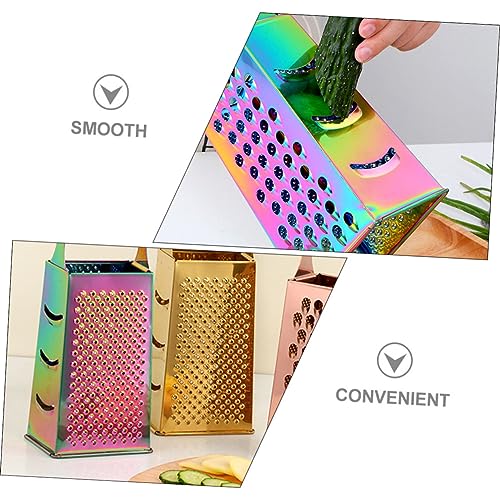 Rallador manual para verduras y queso multicolor portátil miniatura 3