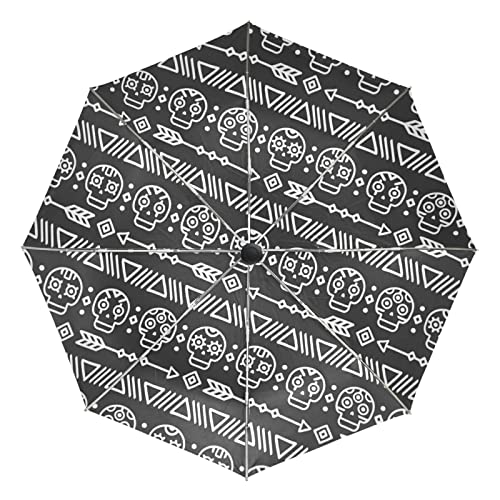Parapluie automatique Vnurnrn pliant et coupe-vent avec protection UV efficace