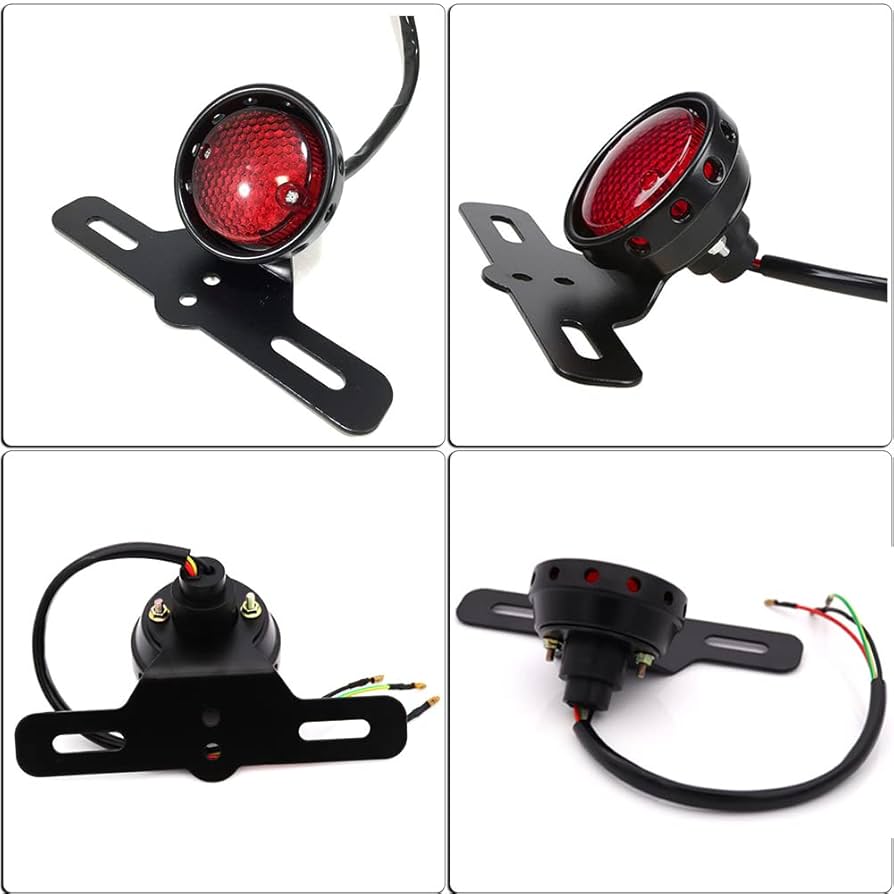 大人気新品 ONGMEIL ビンテージ LED テール ランプ ライト ナンバー灯