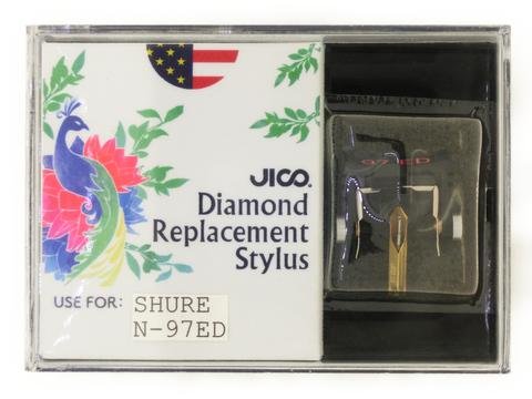 Amazon.co.jp: JICO レコード針 SHURE N-97ED用交換針 ダエン針 192