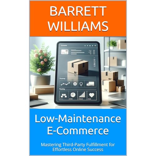 Low-Maintenance E-Commerce Audiolibro Por Barrett Williams arte de portada