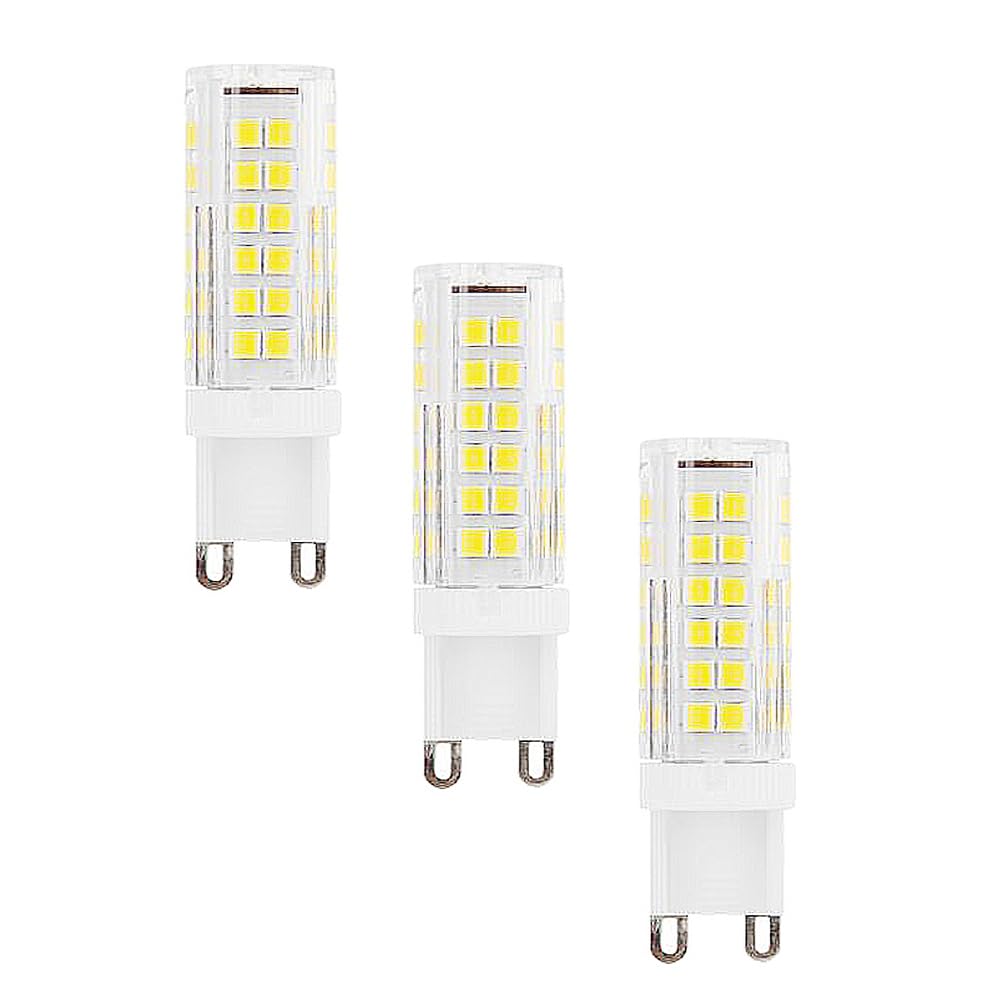 BDAYEK Led bulbs G9 LED Light Bulbs 9W Equivalent 90W Halogen Cool White 6000K 900 Lumen AC220-240V 360 Degree Beam Angle Energy Saving