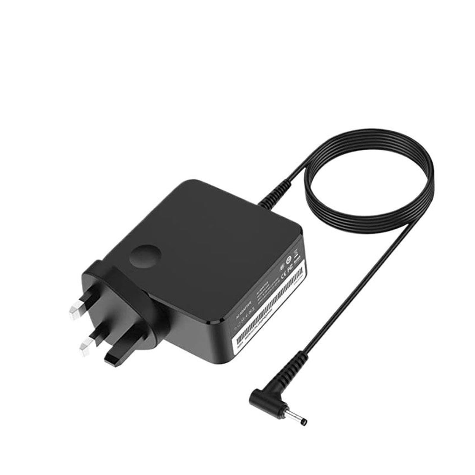 Cargador De Vuelta for Adaptador, Compatible con IdeaPad,310 320 3-15itl6-14itl6 Yoga 520 14ikb E580 Redmibook 13 14, 20V, 3,25a, 65W, 4,0x1,7 MM(UK Plug)