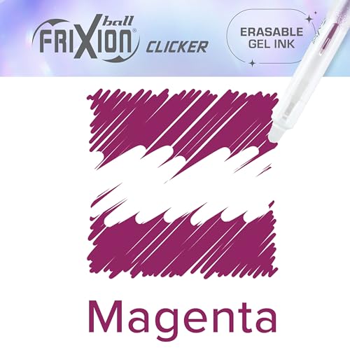PILOT FriXion Aura Bolígrafo retráctil tinta magenta 12 unidades miniatura 2