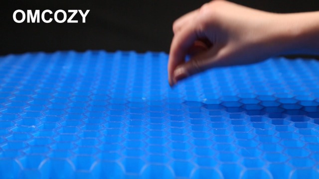 Gel Seat Cushion, Cooling Honeycomb Design for Office Chair Car Wheelchair