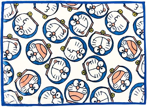 丸眞 ひざ掛け I'm doraemon ドラえもん フェイシーズドラえもん ブランケット H70×W100cm かわいい ふわふわ おしゃれ 防寒グッズ 2885003400