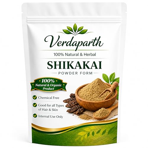 Image of Shikakai Powder for Hair Growth & Natural Hair Cleansing | 100% Pure & Natural Ayurvedic Powder | Helps Reduce Dandruff & Control Hair Fall | Herbal Hair Care for Men & Women (500g)