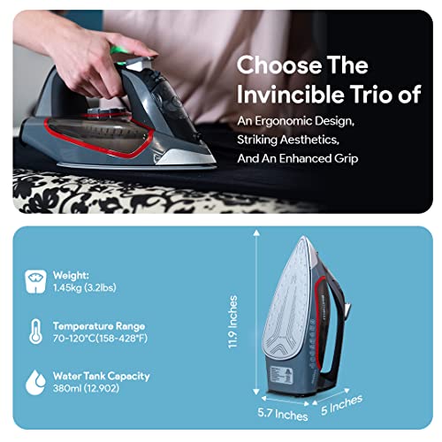 Bartnelli BPI-8020RD Pro Luxury Steam Iron thumb #6