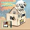 KEYESTUDIO IOT ESP32 Smart Home Starter Kit for Arduino and Python,Electronics Home Automation Coding Kit, Wooden House DIY Sensor Kit STEM Educational Set for Adults Teens 15+ #4