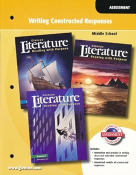 Paperback Glencoe Literature Middle School Writing Constructed Responses Assessment. (Paperback) Book