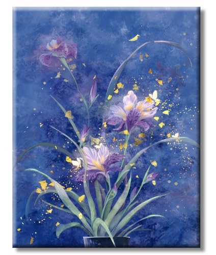 ShengDexin Paint by Numbers for Adults, Flower Paint by Number ...