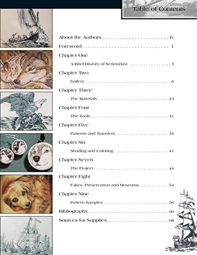 Scrimshaw: A Complete Illustrated Manual, Second Edition (Fox Chapel Publishing) Step-by-Step Instructions, a Pattern of a Classic Sailing Vessel, Resources, and More, for Beginner Scrimshanders - Image 3
