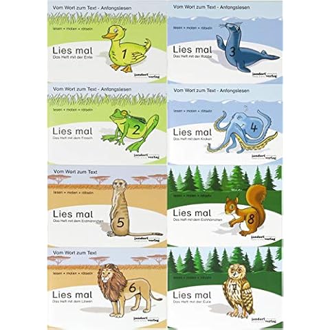 Jandorfverlag Lies mal Hefte 1-8 im Paket Cover
