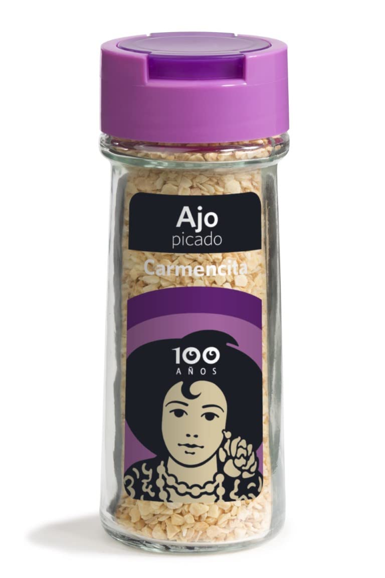 Carmencita Ajo Picado, Tarro de Cristal Tapón Dosificador 55g