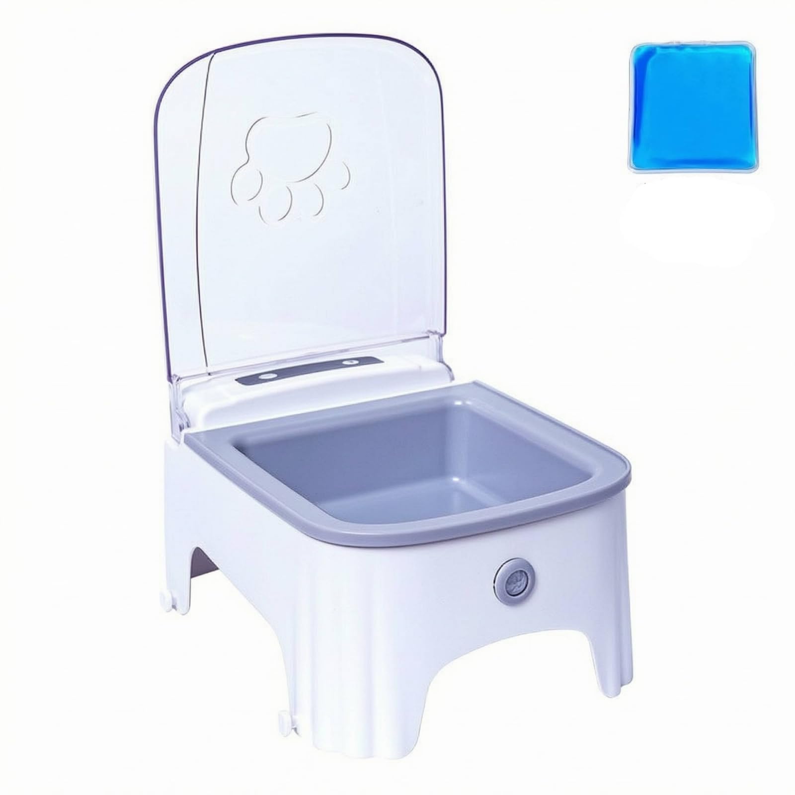 Distributeur Automatique pour Animaux Distributeur Nourrisseur Gamelle Réservoir Corps Compact 17cm 23cm 11.5cm et, Color to 1, Style to 1