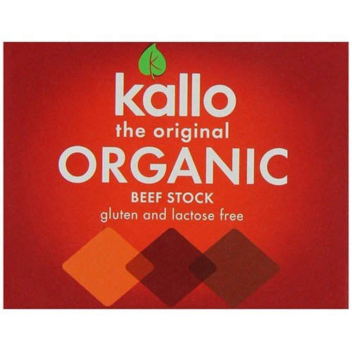 (6 Pack) - Kallo - Org Beef Stock Cubes | 66g | 6 Pack Bundle