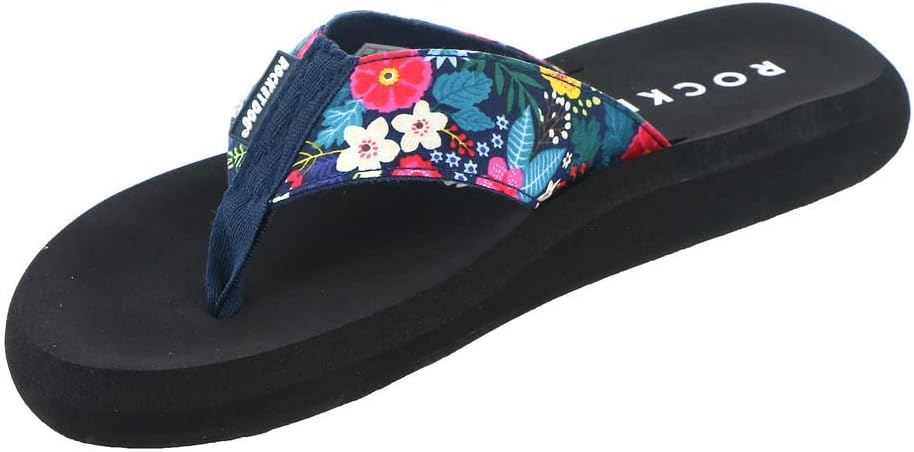 Rocket Dog Women's Spotlightcr Flip-Flop, Navy Malden, 8