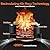 BALI OUTDOORS Smokeless Fire Pit Wood Burning Pellet Firepits with Ash Pan, 22inch Portable Fire Pit Low Smoke Bonfire Fire Pit for Outside Picnic Camping Patio Backyard