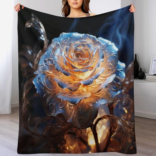 Couvre-lit couverture rose 130x150cm linge de lit doux en flannel