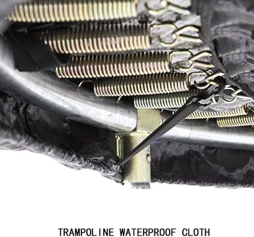 TFG - Ttfd 13FT Round Outdoor Trampoline Protective Cover, Waterproof Rainproof UV Resistant Dustproof Wear-Resistant Trampoline Cover