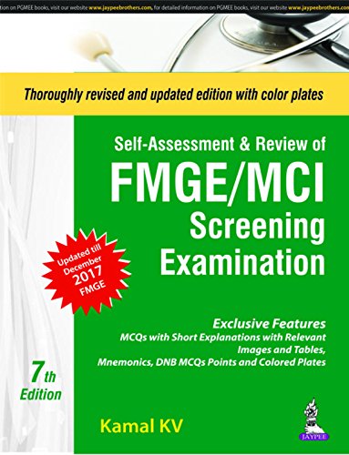 Self-Assessment & Review of FMGE/MCI Screening Examination