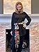 LRW DESIGNS - Women’s Earth Colored Handmade Oblong Patchwork Scarf made from Recycled Sari Fabrics, Embroidered Quilt and Black Tulle with Tail Accents