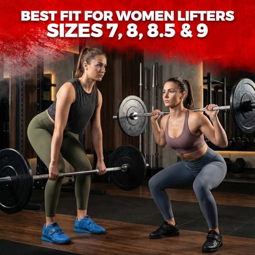 Image of Nordic Lifting MEGIN Deadlift Shoes - Elevated Heel Gym Footwear for Powerlifting, Weightlifting & Strength Training - Non-Slip Sole Lifting Shoes for Men