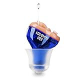 Hearing Aids for Seniors, Invisible Hearing Amplifier Mini Sound Enhancer Comfort Noise Reduction Ear Amplifier to Assist Hearing(Blue, Left)