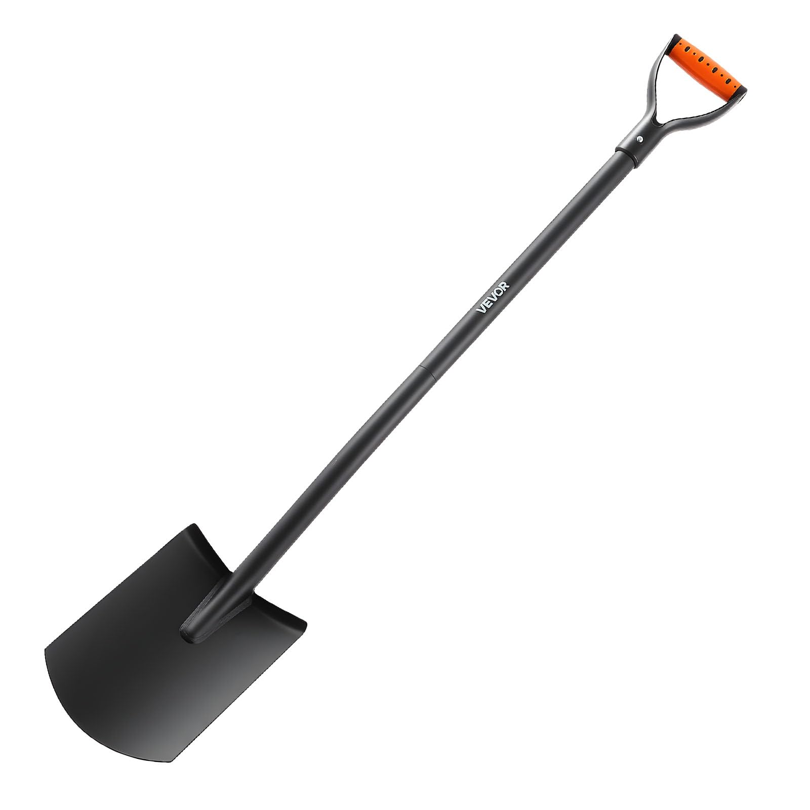VEVOR Pala, Pala Plana Resistente, Desmontable y de fácil Almacenamiento, para jardinería, construcción, excavación y Pala de Nieve