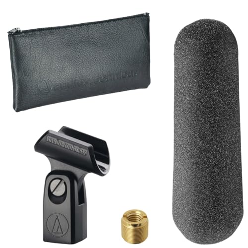 Audio-Technica AT875R Line/Gradient Shotgun Condenser Microphone 9.5 X 5 X 2.75 Inches thumb #3